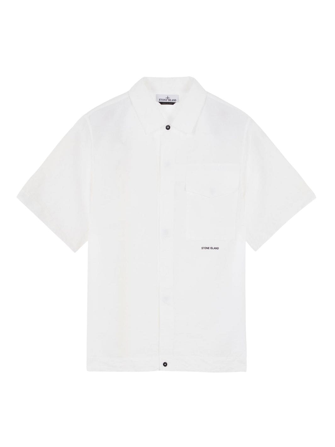 Stone Island Shirts Skjorte | Overshirt M/Corta White