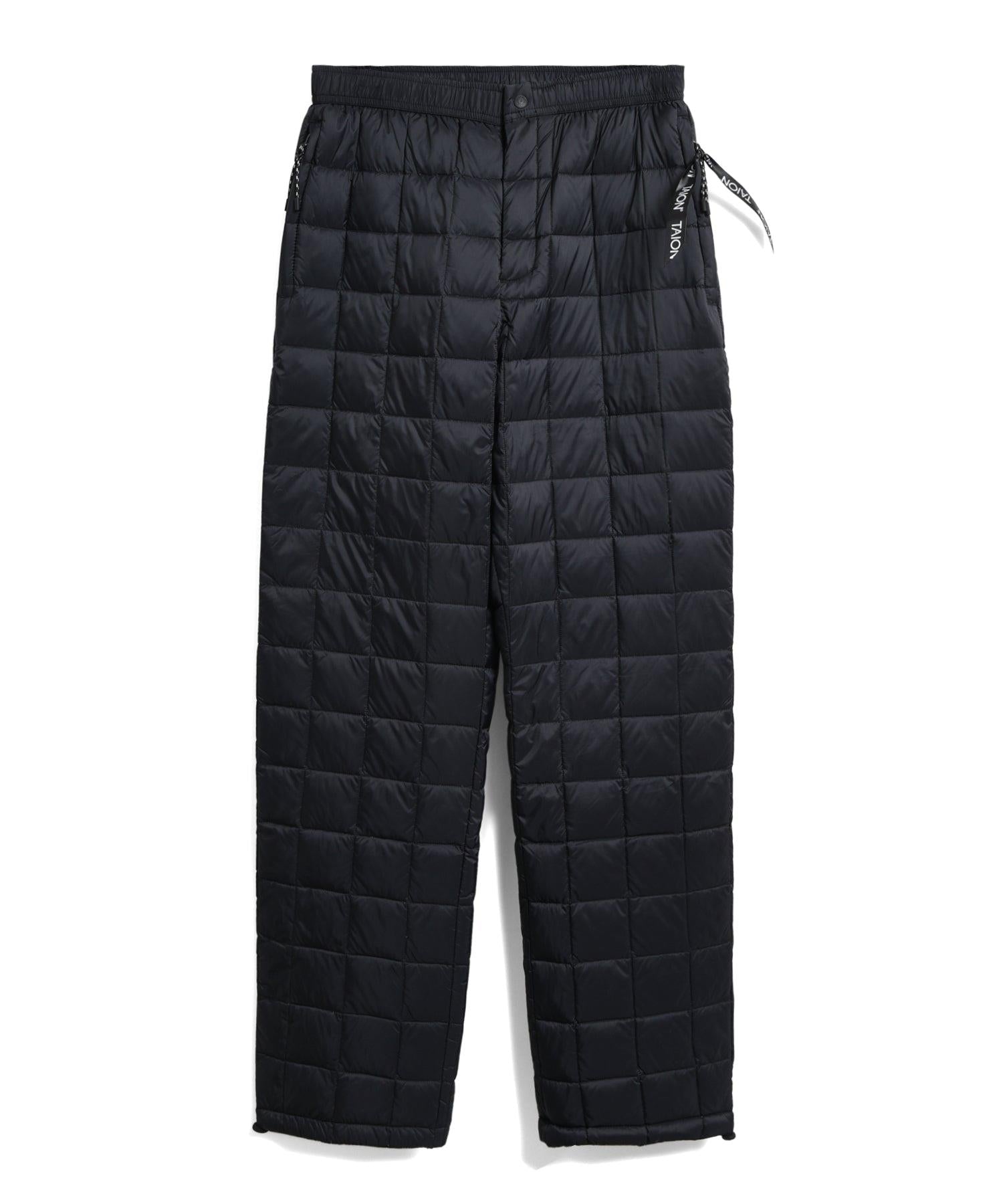 Taion Outerwear Dunbukse | Down Pants Black