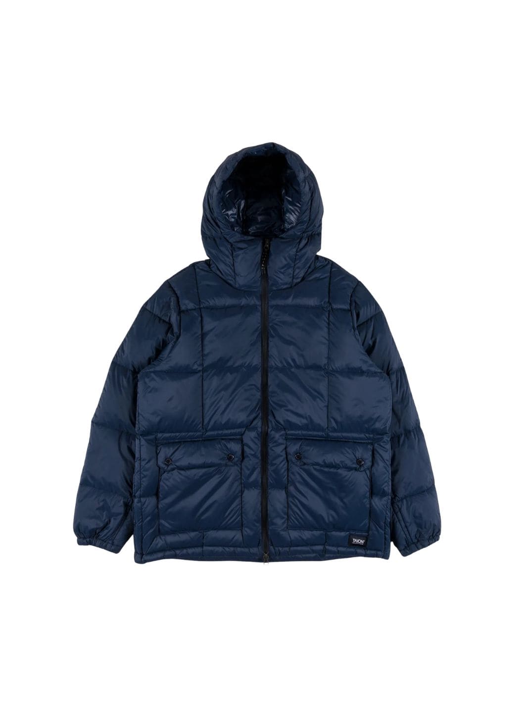 Taion Outerwear Dunjakke | Hood Down Jacket D. Navy