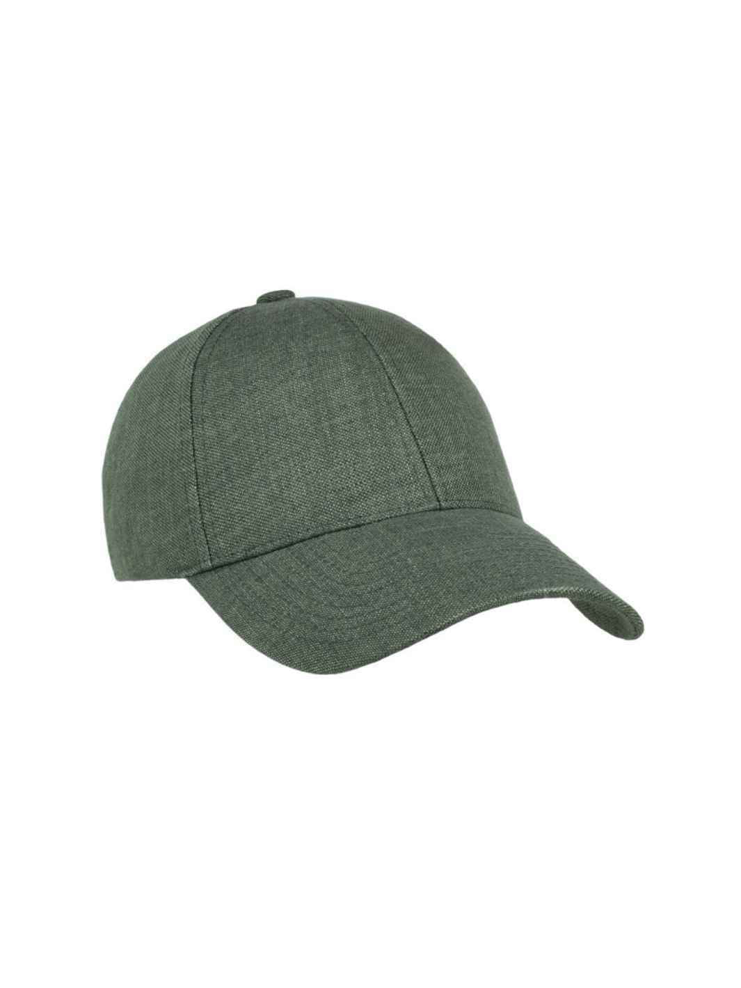 Varsity Headwear Accessories Cap | French Olive Linen