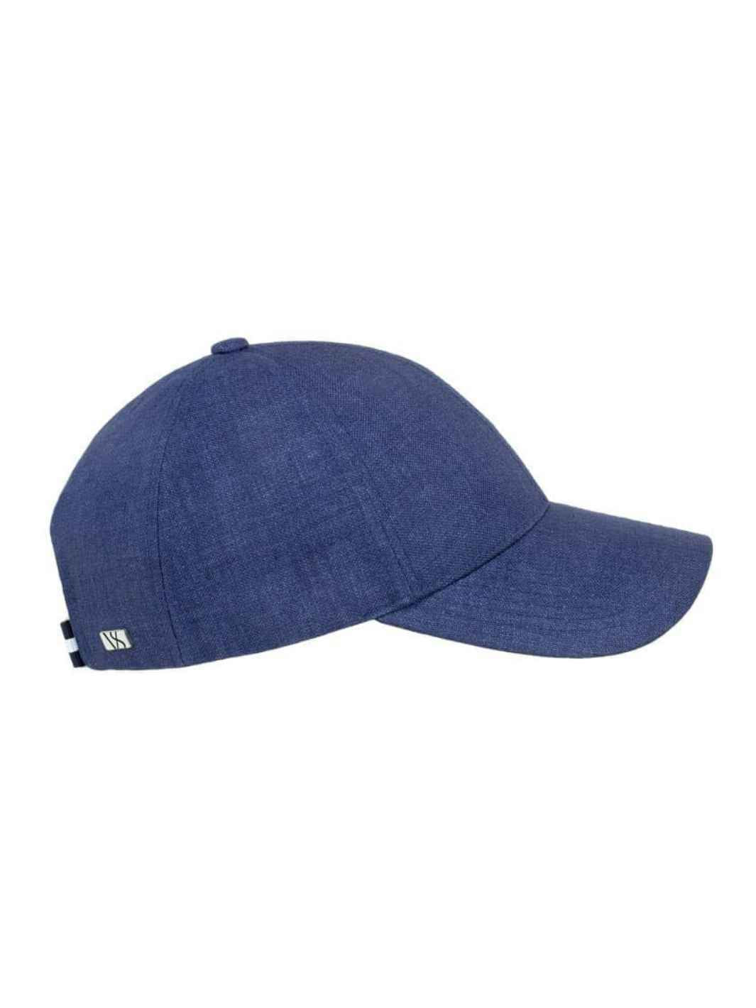 Varsity Headwear Accessories Cap | Oxford Blue Linen