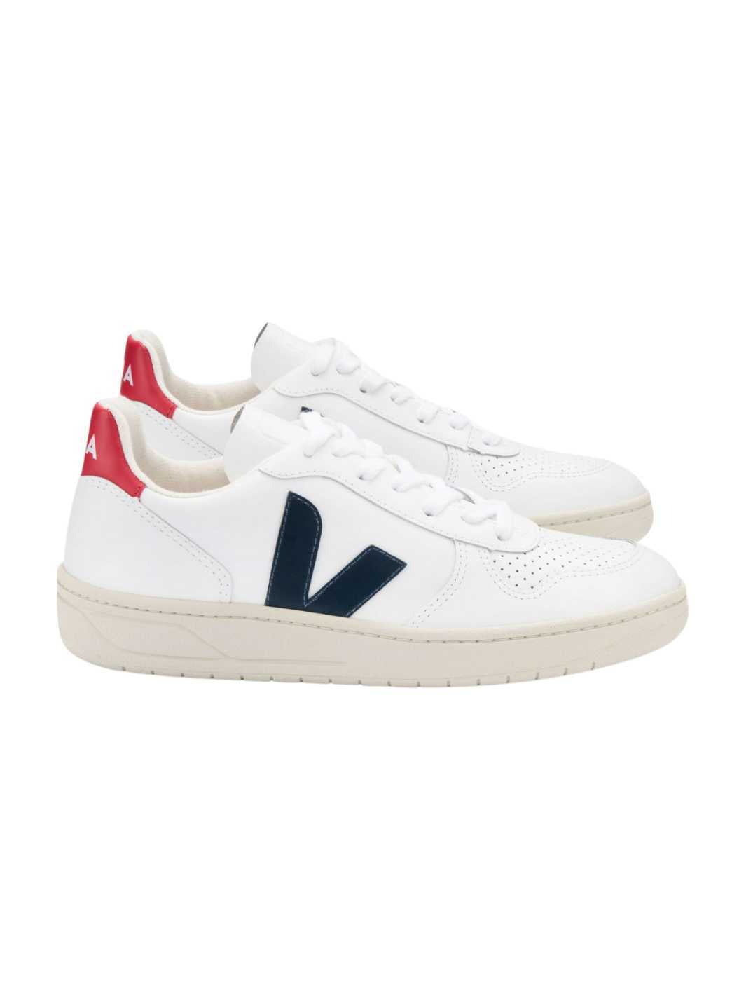 Veja Shoes Sneakers | V10 Leather White Nautico
