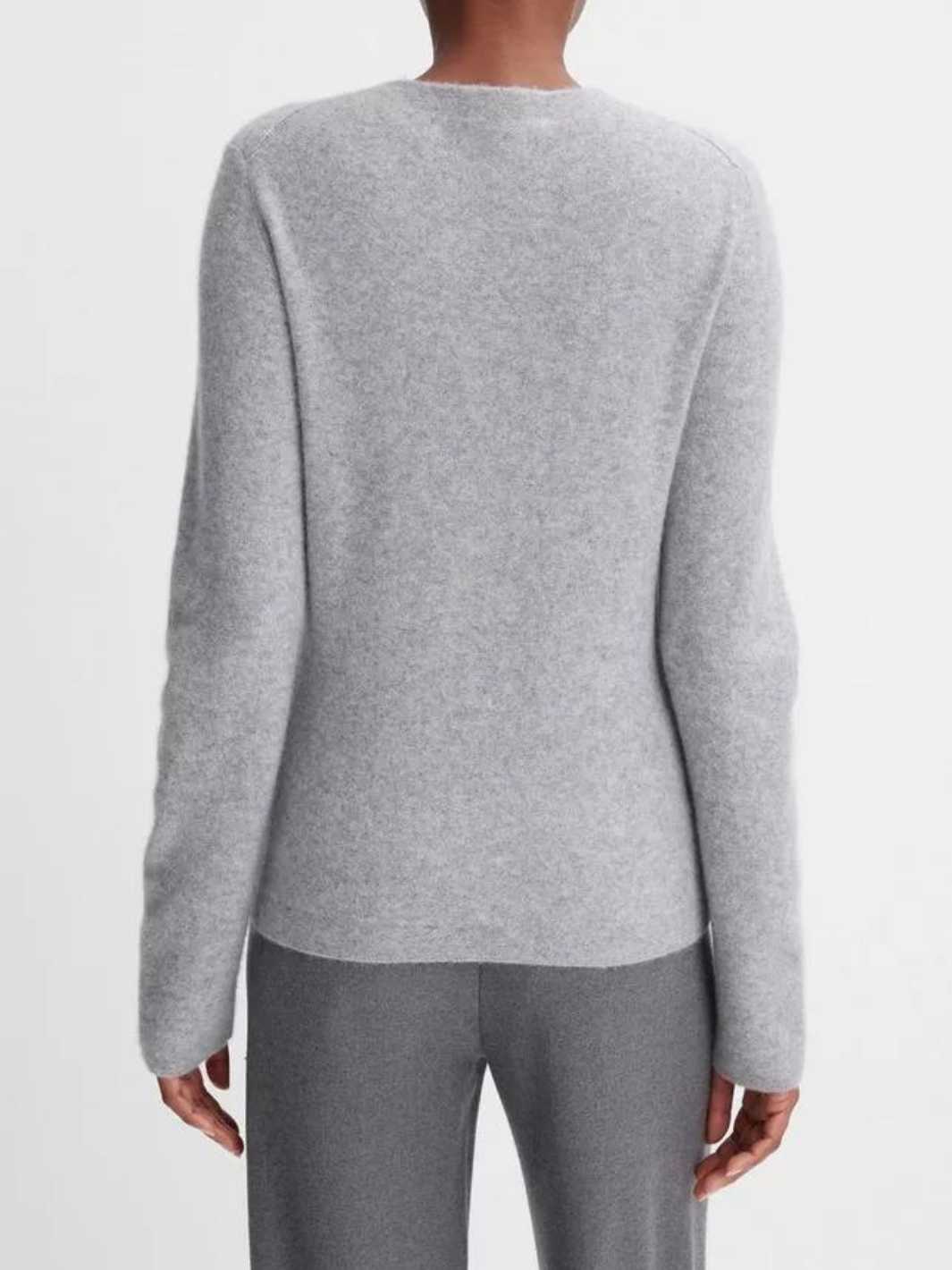 Vince Sweaters Genser | Boiled Crew Neck Grey