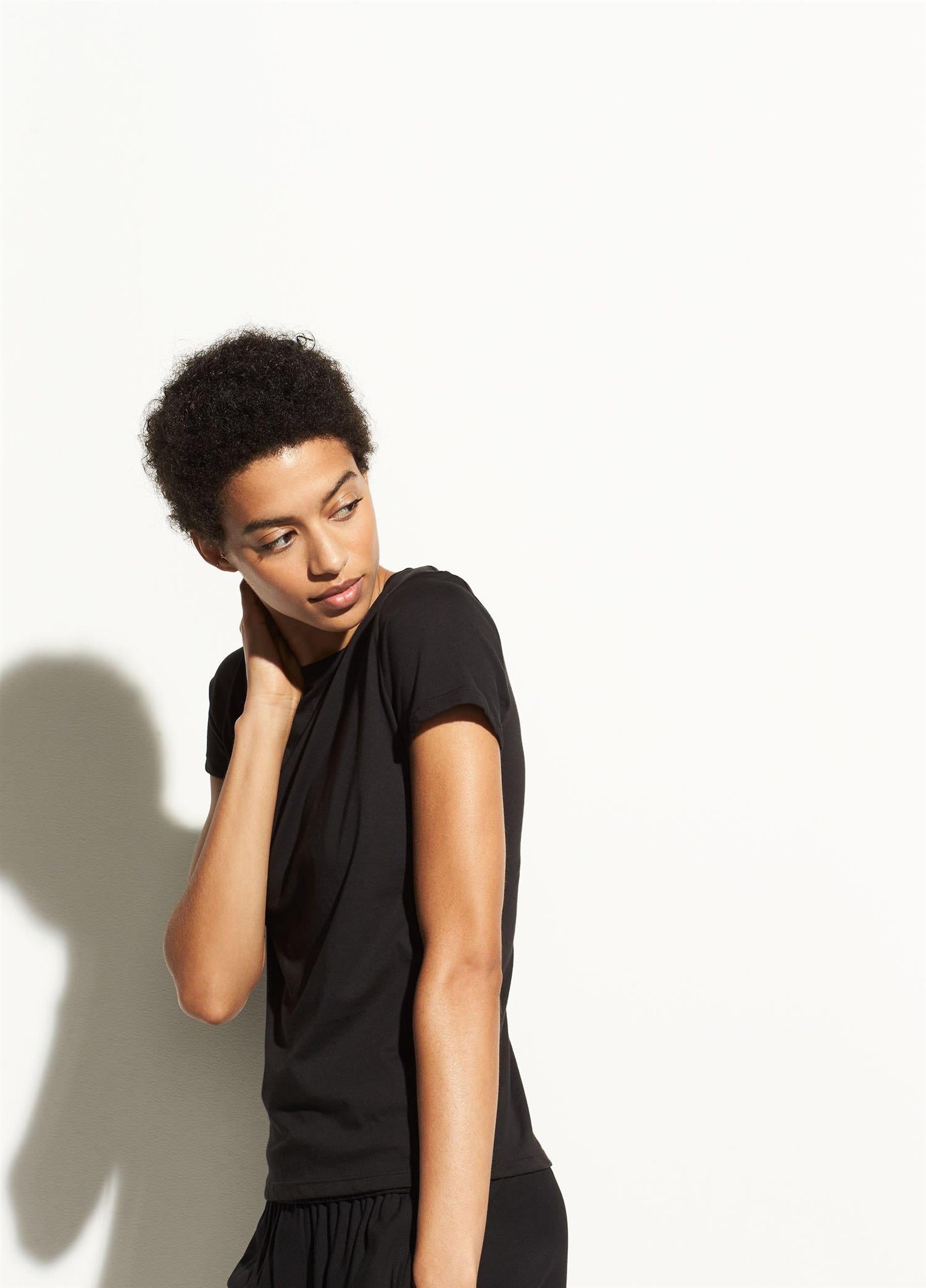 Vince Tees & Longsleeves T-skjorte | Essential Pima Cotton Crew Neck Tee