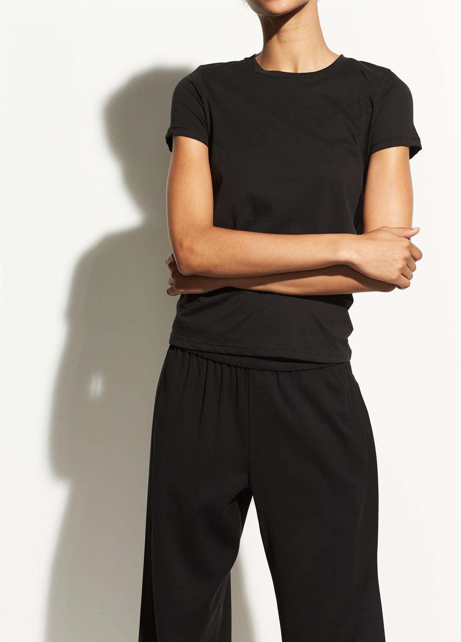 Vince Tees & Longsleeves T-skjorte | Essential Pima Cotton Crew Neck Tee