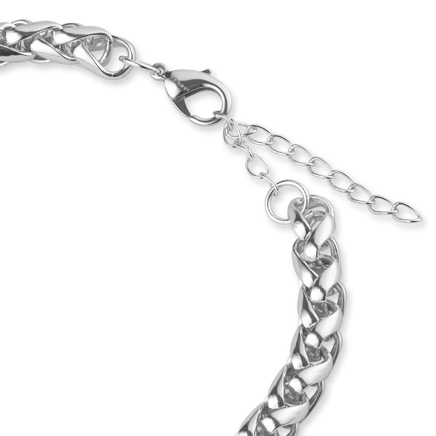 79hour Accessories L / Silver Halskjede | Boa Chain Silver Large