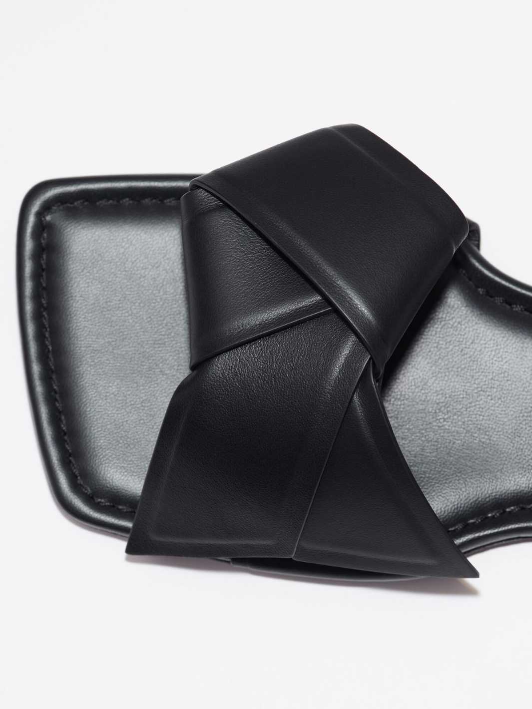 Acne Studios Shoes Sandaler | Musubi Leather Sandal Black