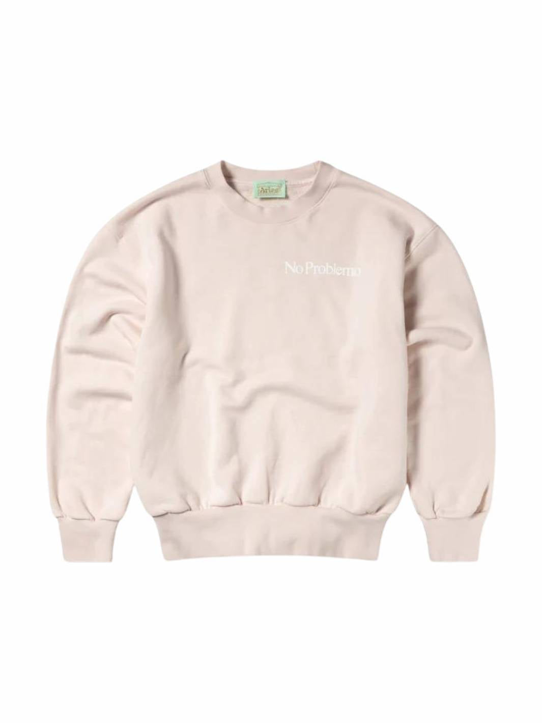 Aries Sweaters Genser | Mini Problemo Sweatshirt Pale Pink