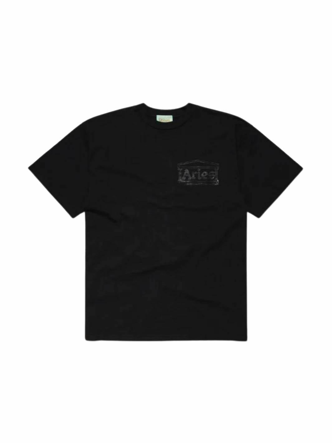 Aries Tees & Longsleeves T-skjorte | Temple SS Tee Black