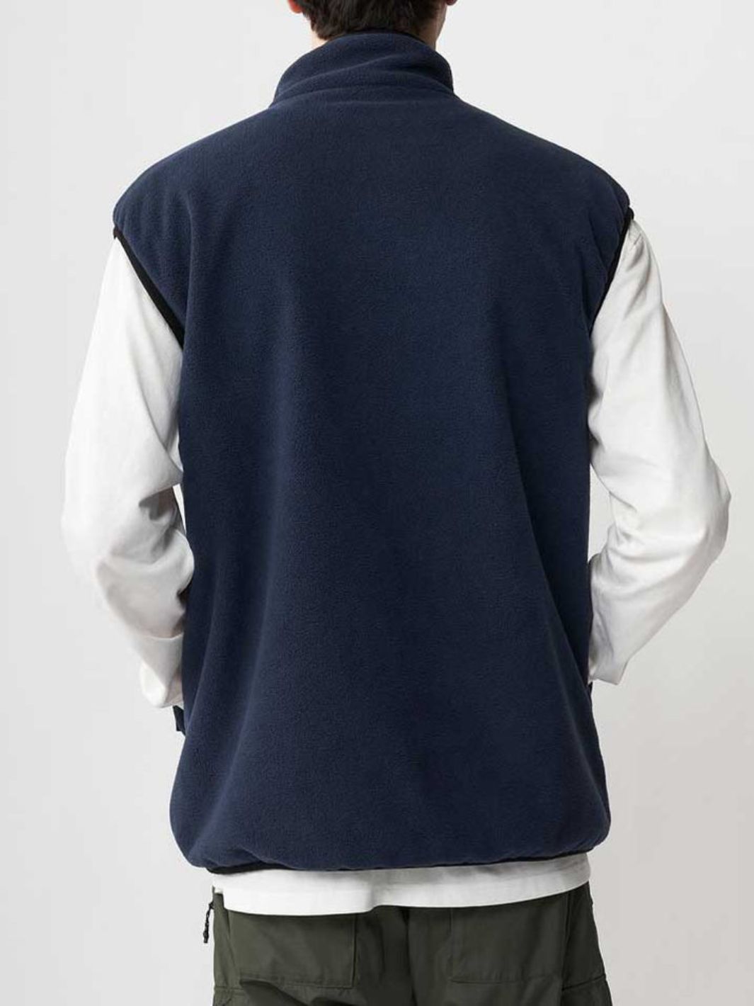 Gramicci Outerwear Fleecevest | Reversible Vest Navy
