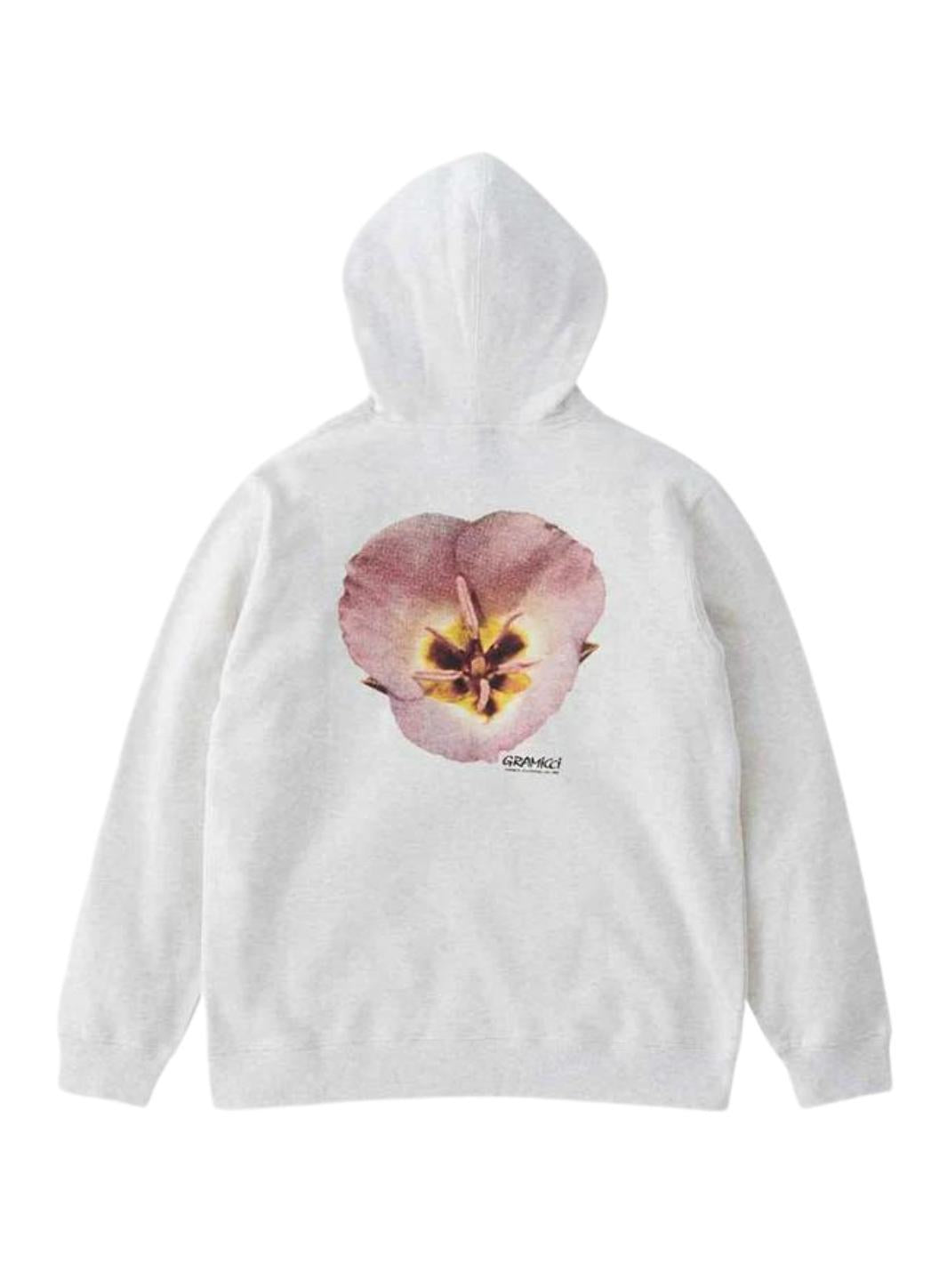 Gramicci Sweaters Hettegenser | Flower Hooded Sweatshirt Ash Heather