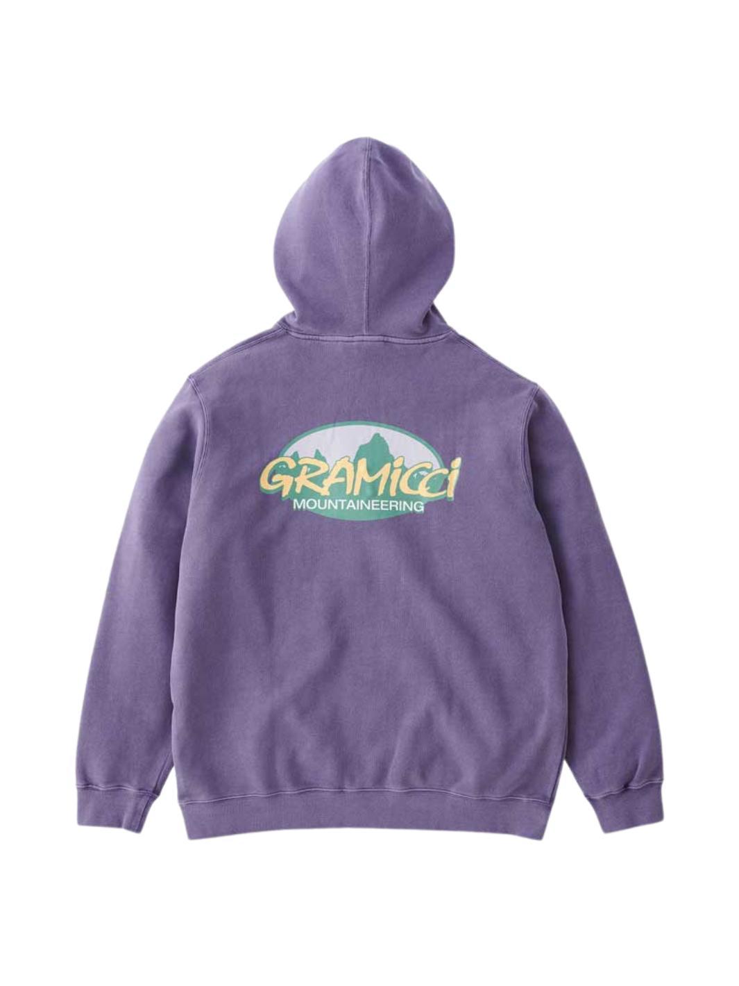 Gramicci Sweaters Hettegenser | Summit Hooded Sweatshirt Purple Pigment