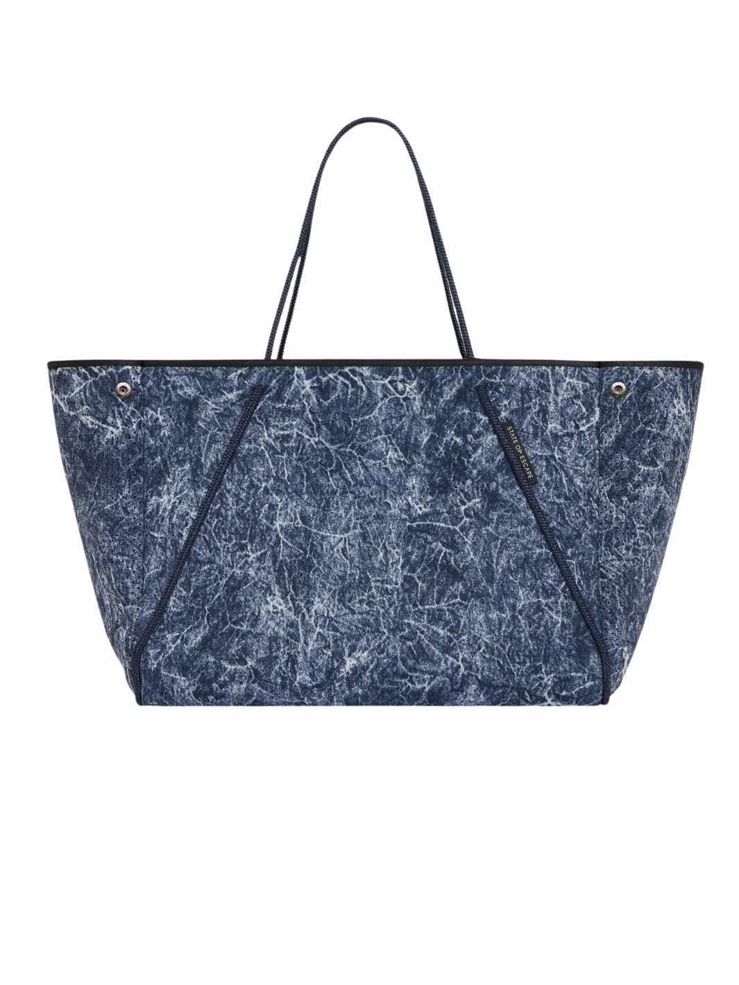 State of Escape Bags Tote Bag | Guise Tote Acid Washed Indigo