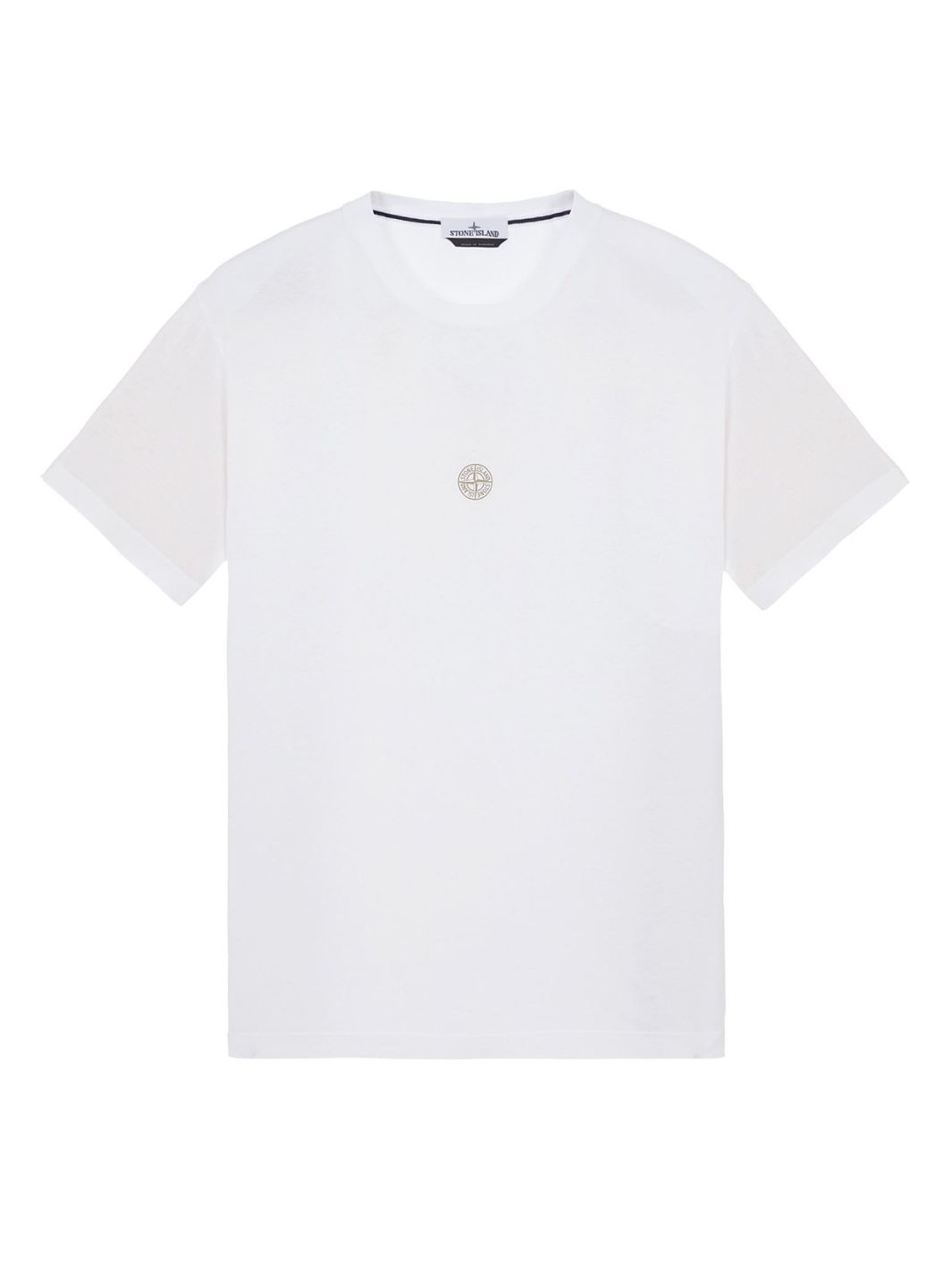 Stone Island Tees & Longsleeves T-skjorte | Short-Sleeve T-Shirt White